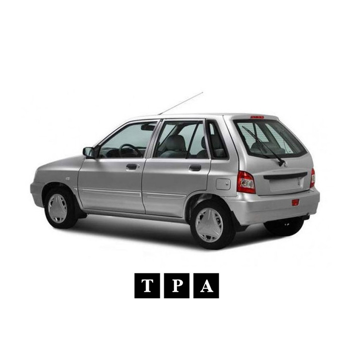 قالپاق چرخ تی پی ای مدل TPA-P72 سایز 13 اینچ مناسب برای پراید