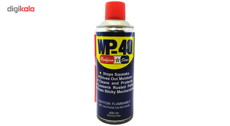 پک اسپری روان کننده و زنگ بر مدل WD-WP- 40 حجم 400 میلی لیتر بسته 2 عددی