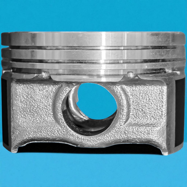 پیستون و گژن پین خودرو عظام مدل استاندارد مناسب برای ساینا و کوییک بسته 4 عددی