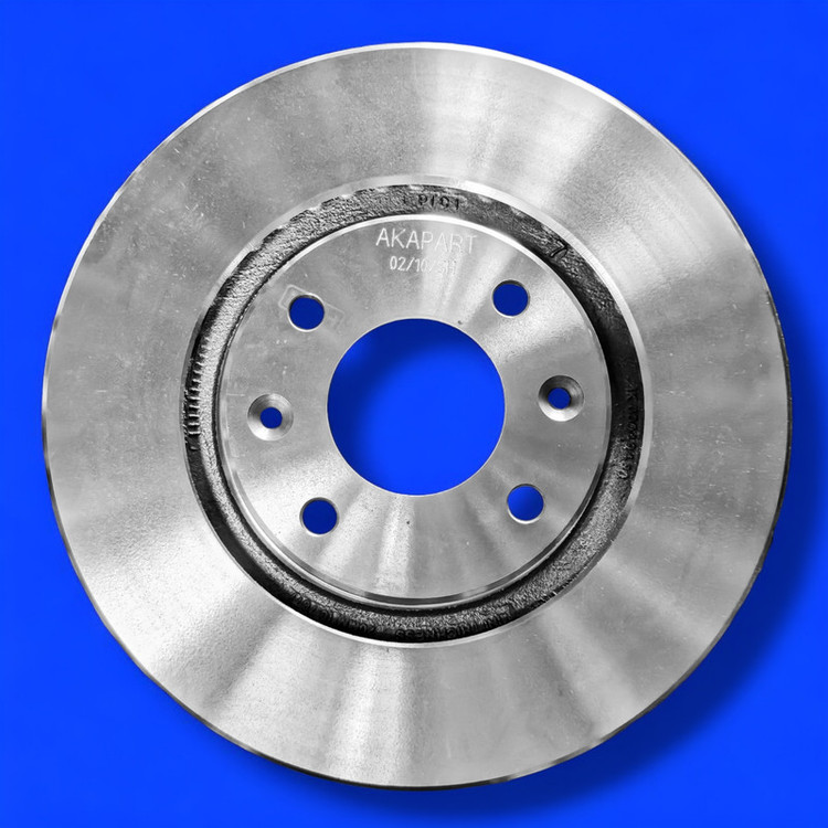 دیسک ترمز چرخ جلو شرکت تولیدی قطعات جلوبندی ایران لاهیجان مدل 001156 مناسب برای سمند EF7 بسته 2 عددی