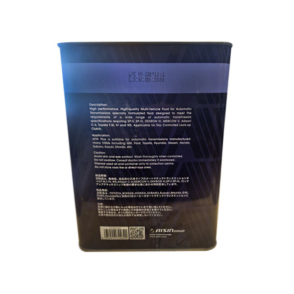 روغن گیربکس خودرو آیسین مدل AFW-PLUS ظرفیت 4 لیتر مدل 1