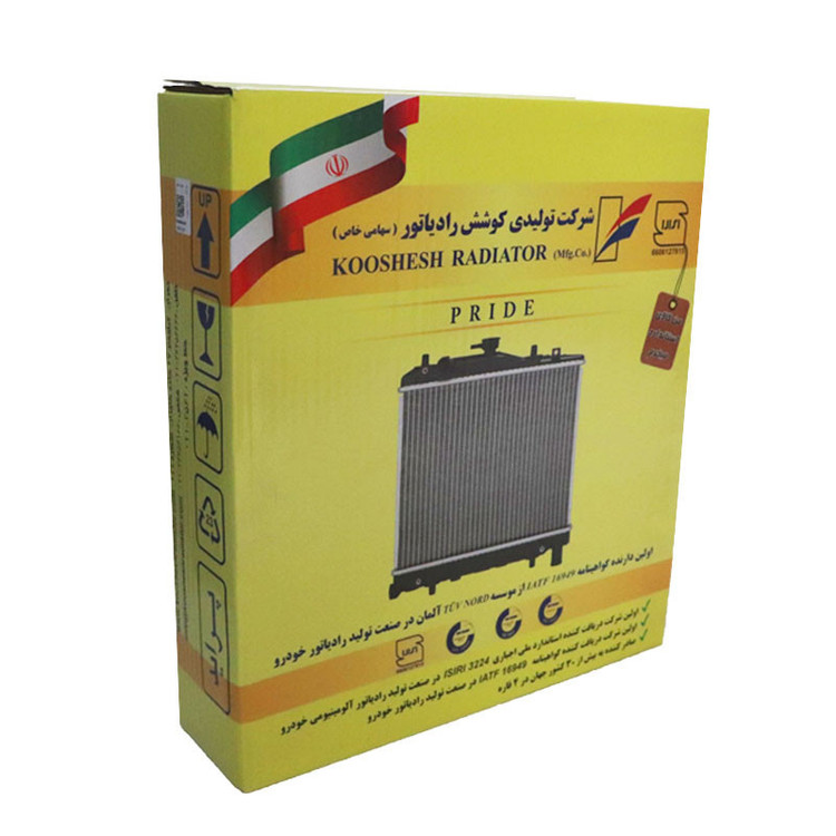رادیاتور آب کوشش رادیاتور کد 7855 مناسب برای پراید