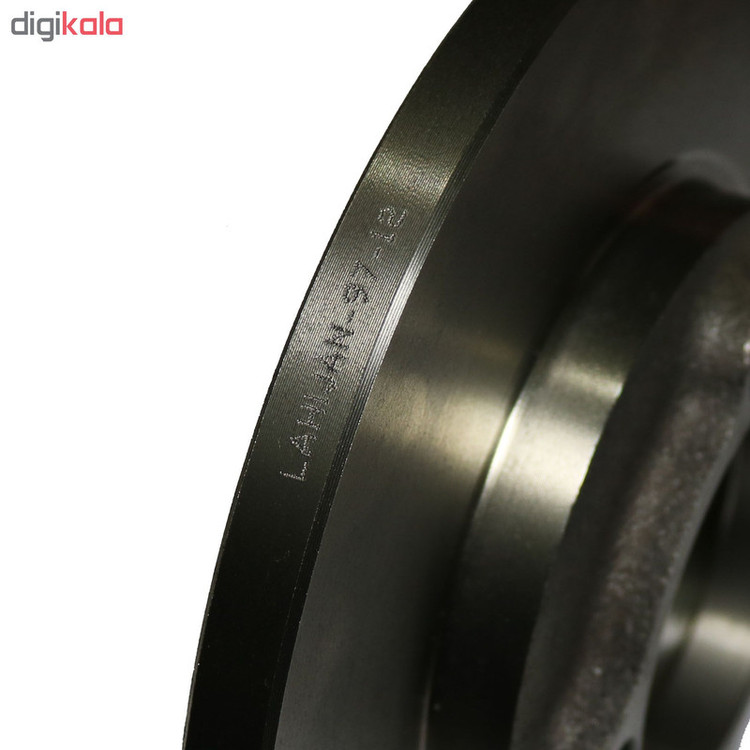 دیسک ترمز چرخ جلو شرکت تولیدی قطعات جلوبندی خودرو ایران لاهیجان کد MDA0133251 مناسب برای پراید بسته دو عددی