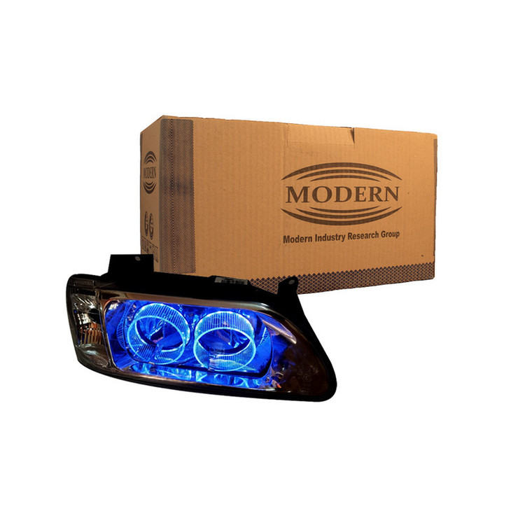 چراغ جلو خودرو گروه پژوهش صنعت مدرن مدل 3D مولتی کالر مناسب برای پراید 131 بسته دو عددی