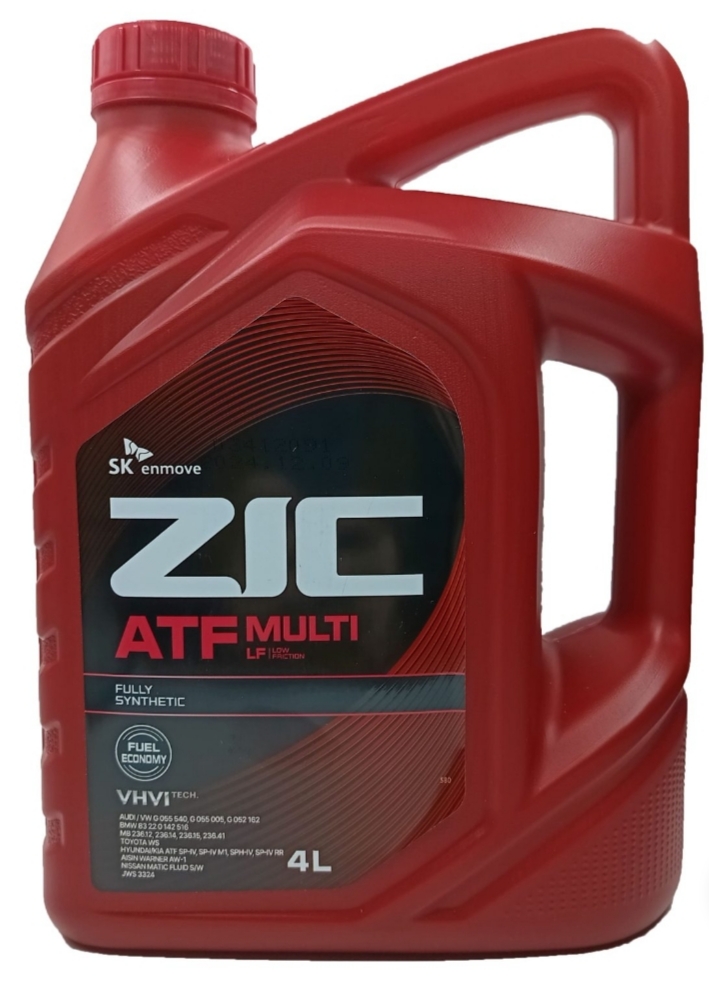 روغن گیربکس زیک ZIC ATF MULTI LF 4Litre