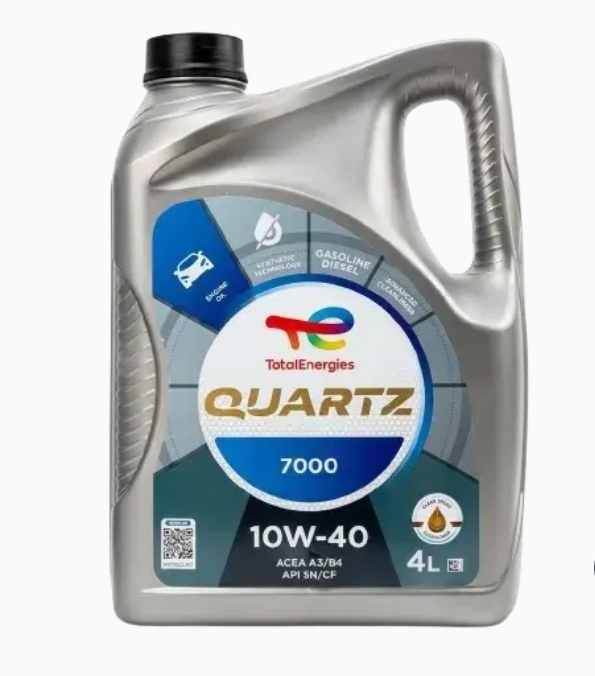 روغن موتور توتال TOTAL 10W-40 7000 SN ( امارات - نیمه سنتتیک )