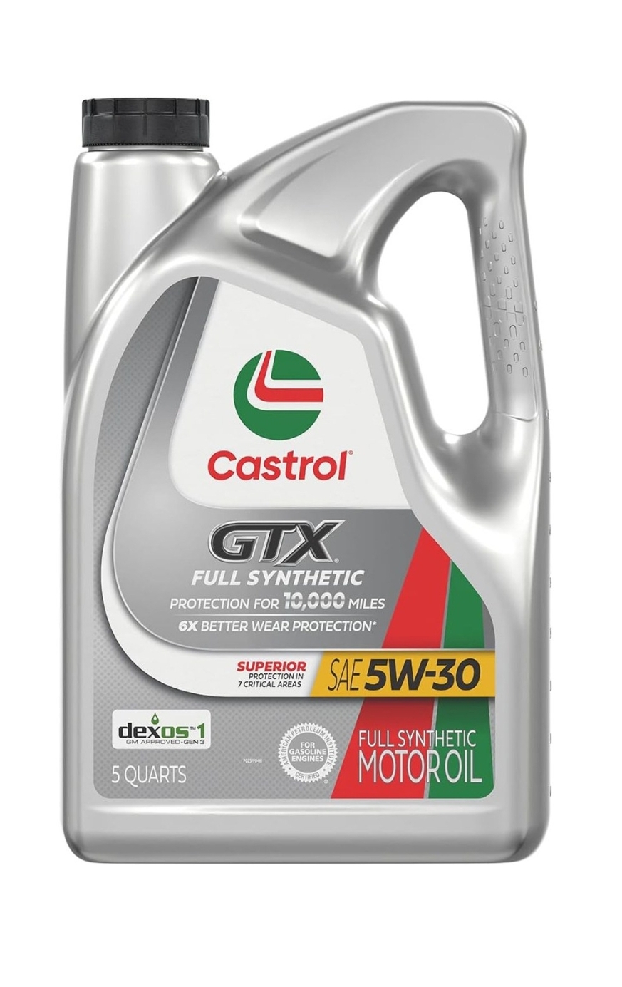 روغن موتور کاسترول GTX 5W30 حجم ۴.۷۳ لیتر