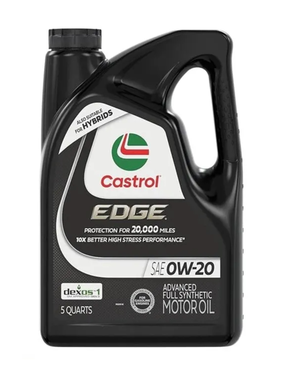 روغن موتور کاسترول مشکی EDGE 0w-20