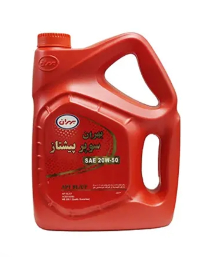 روغن موتور بهران سوپر پیشتاز ۲۰W50 حجم ۴ لیتر SL/CF