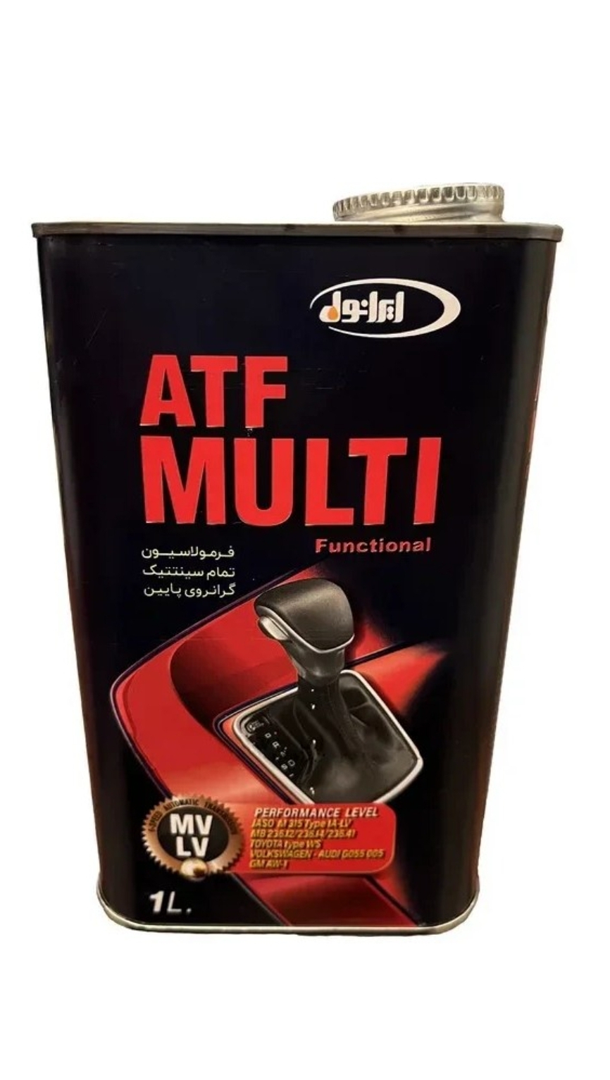 روغن گیربکس خودرو ایرانول مدل ATF MULTI حجم 1 لیتر