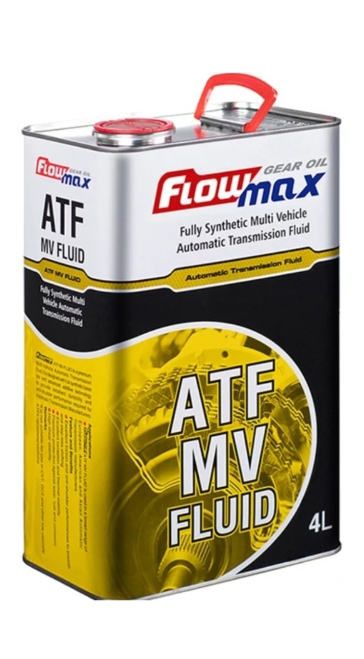 روغن گیربکس فلومکس مدل ATF MV FLUID فول سینتتیک حجم ۴ لیتر