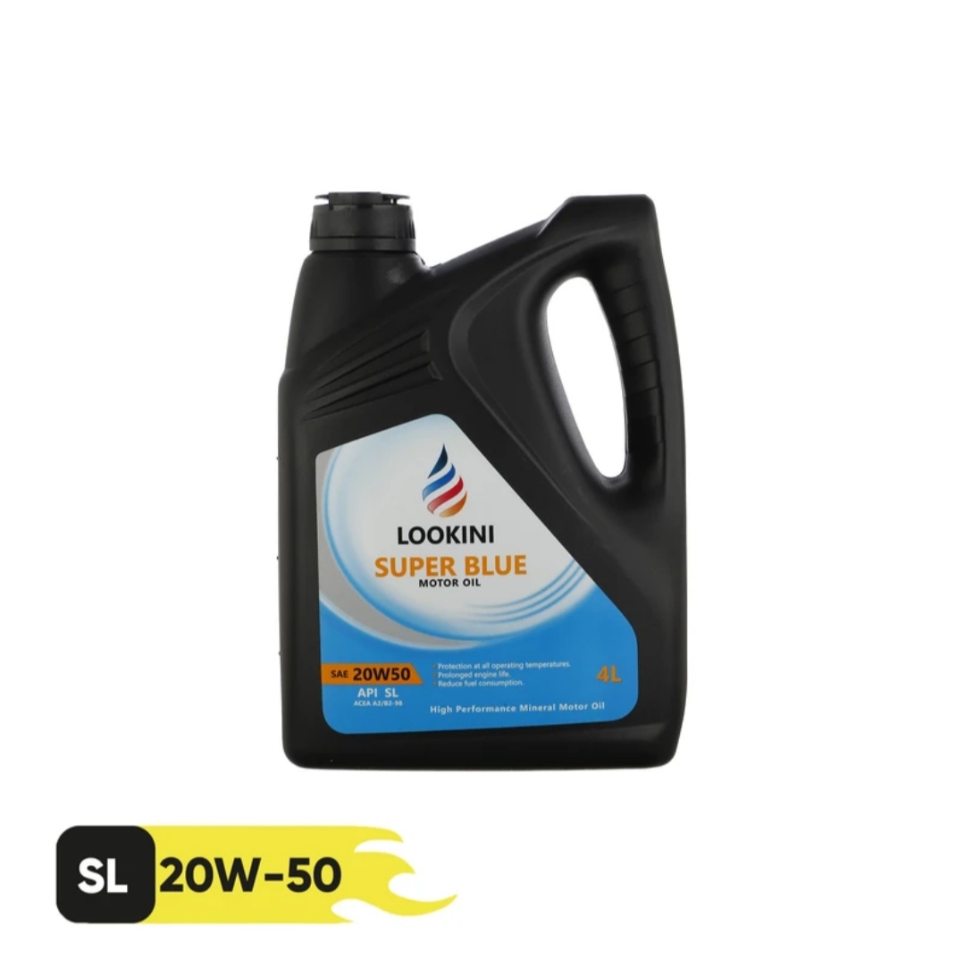 روغن موتور لوکینی مدل سوپر بلو ۲۰W50 حجم ۴ لیتر