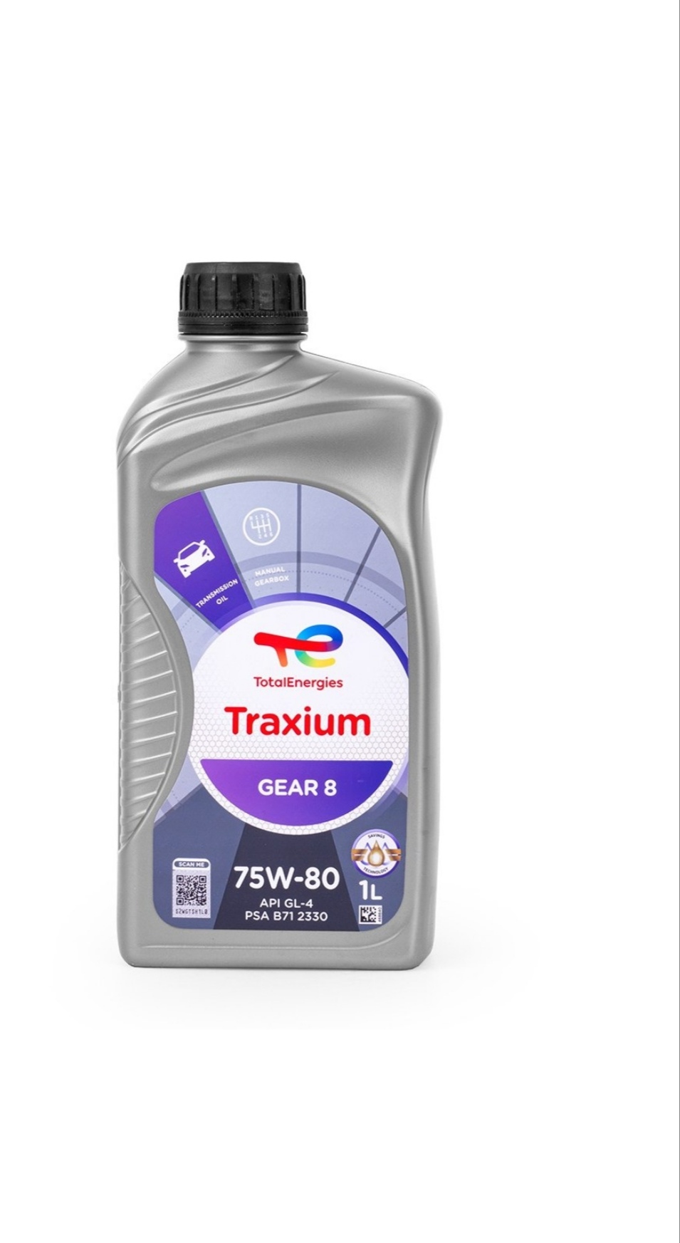 روغن گیربکس توتال مدل TRAXIUM GEAR8 75W80 حجم ۱ لیتر