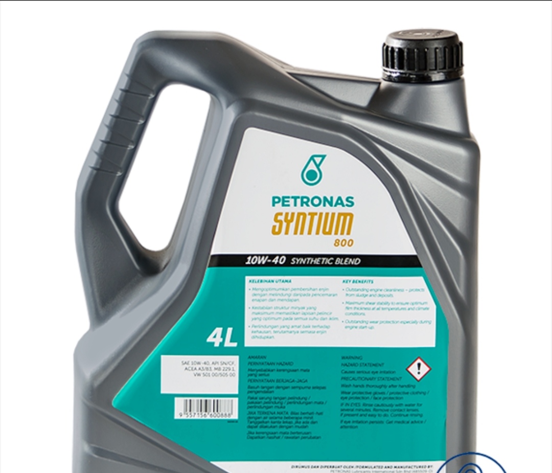 روغن موتور PETRONAS API SN SAE 10W40 4L