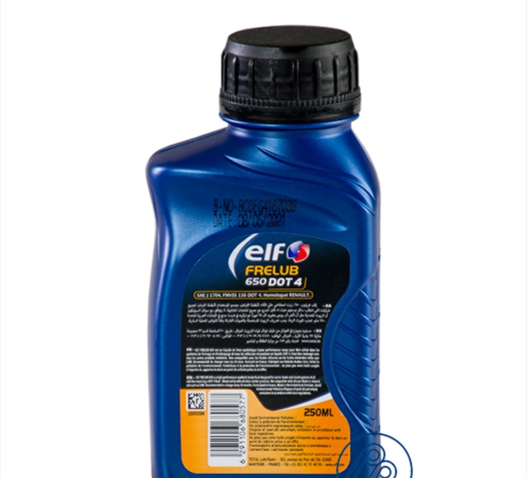 روغن ترمز الف ELF FRELUB 650 DOT4