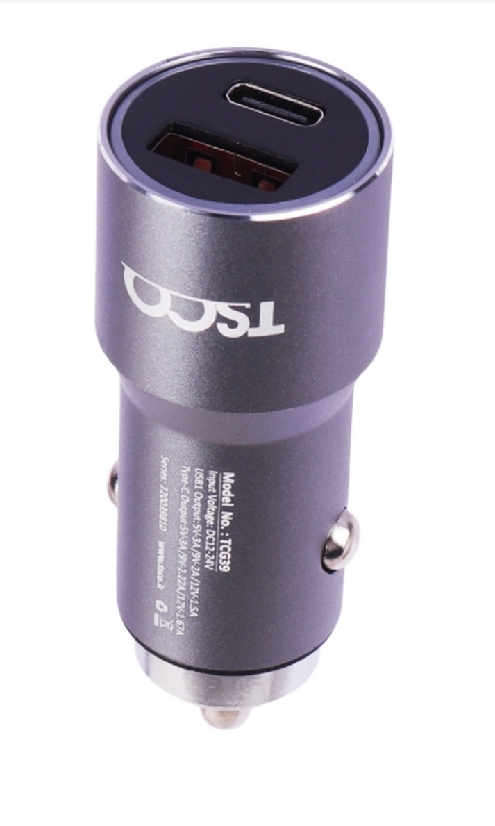 شارژر فندکی تسکو مدل TCG 39