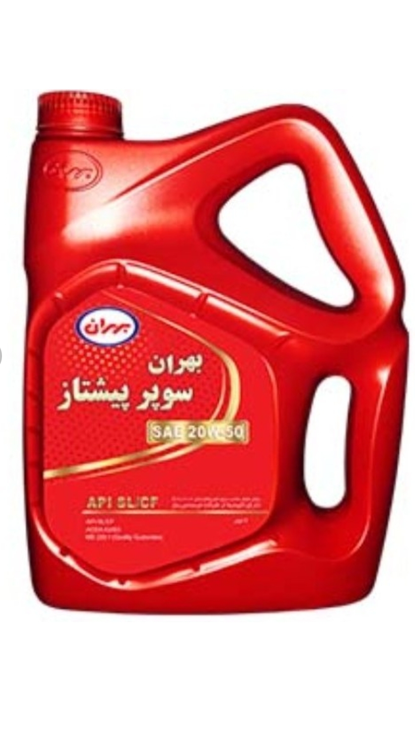 روغن موتور خودرو بهران سوپر پیشتاز 20W-50 SL